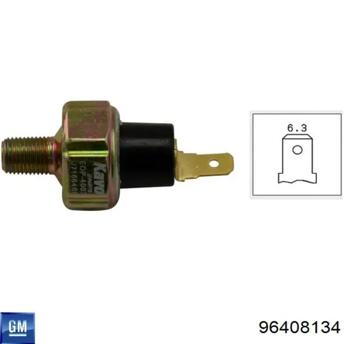 Do koszyka 96408134 General Motors Czujnik ciśnienia oleju