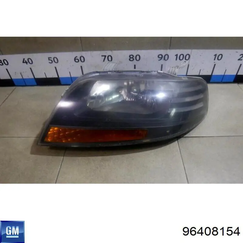 Do koszyka 96408154 General Motors Reflektor lewy
