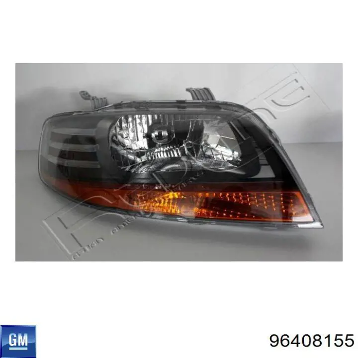 96408155 General Motors Reflektor prawy