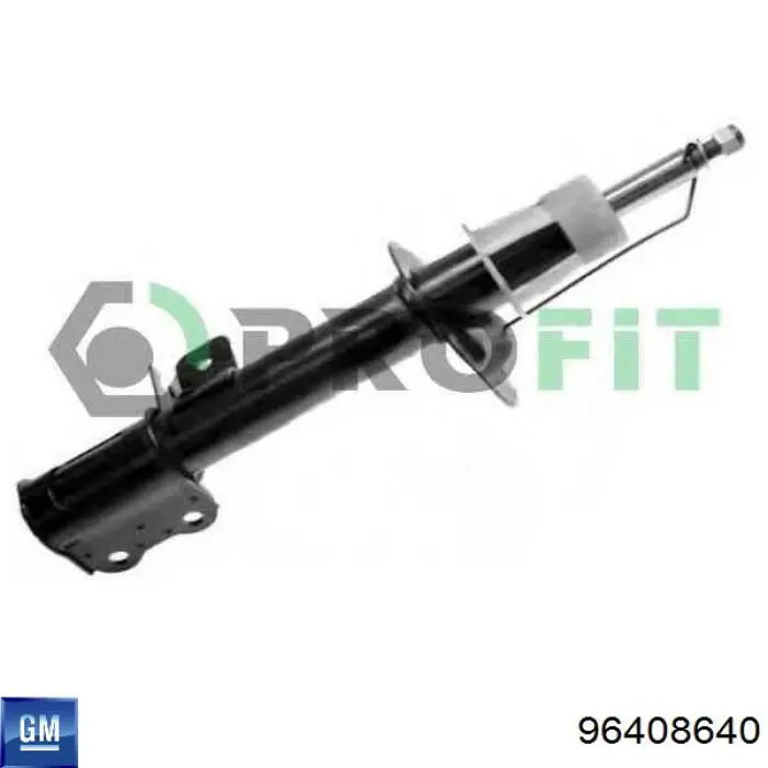 Amortyzator tylny lewy General Motors 96408640 cena, od 31,66 USD