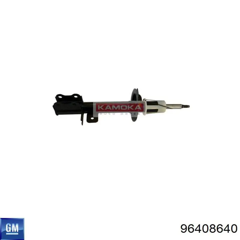 Do koszyka 96408640 General Motors Amortyzator tylny lewy