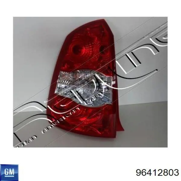 Lampa zespolona tylna lewa do Chevrolet Lacetti  J200