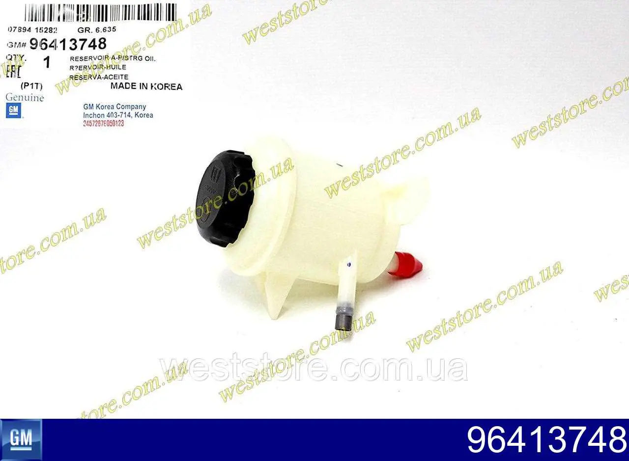 Zbiornik płynu wspomagania do Chevrolet Aveo II T250, T255