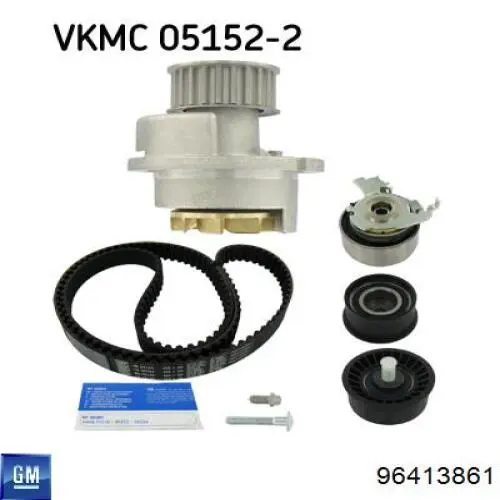 Pasek rozrządu General Motors 96413861