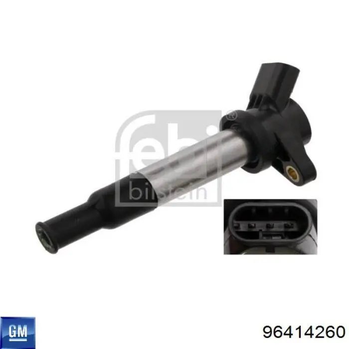 Cewka zapłonowa General Motors 96414260 cena, od 38,96 USD