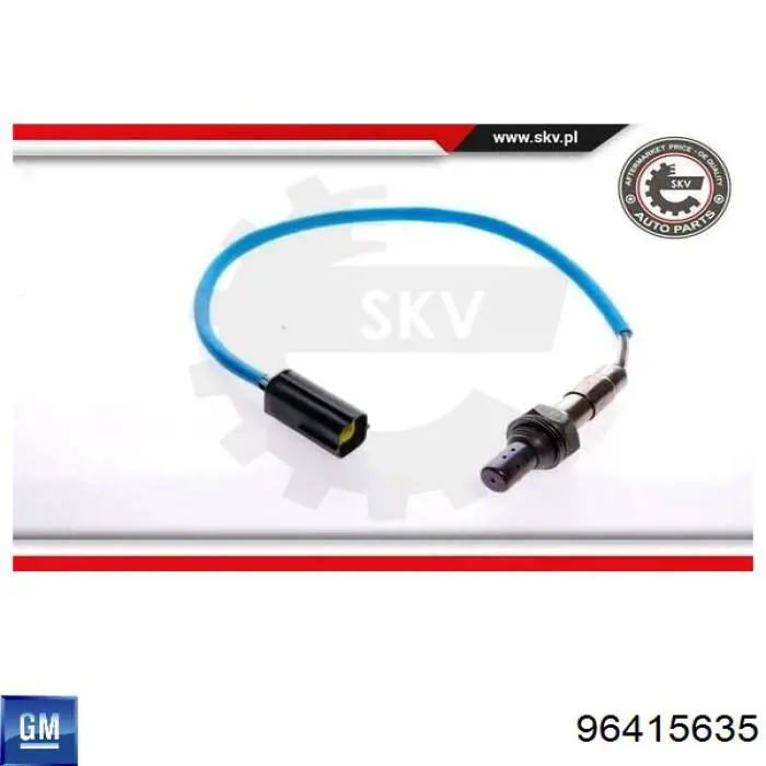 Sonda lambda, czujnik tlenu General Motors 96415635 cena, od 57,15 USD