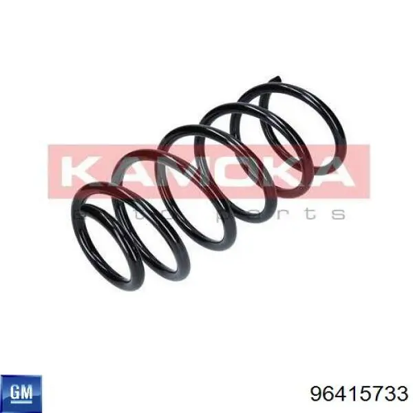 Do koszyka 96415733 General Motors Sprężyna przednia