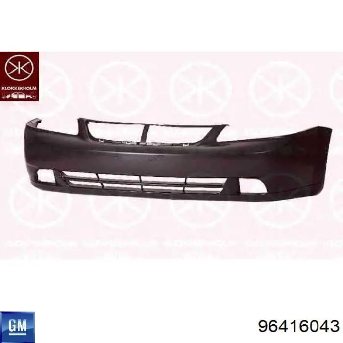 Zderzak przedni General Motors 96416043 cena, od 49,76 USD
