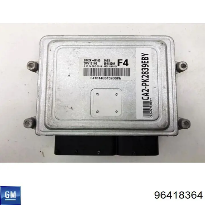 Sterownik silnika Chevrolet Epica II sedana (V250) (2006 - 2011) cena, od 120,92 USD