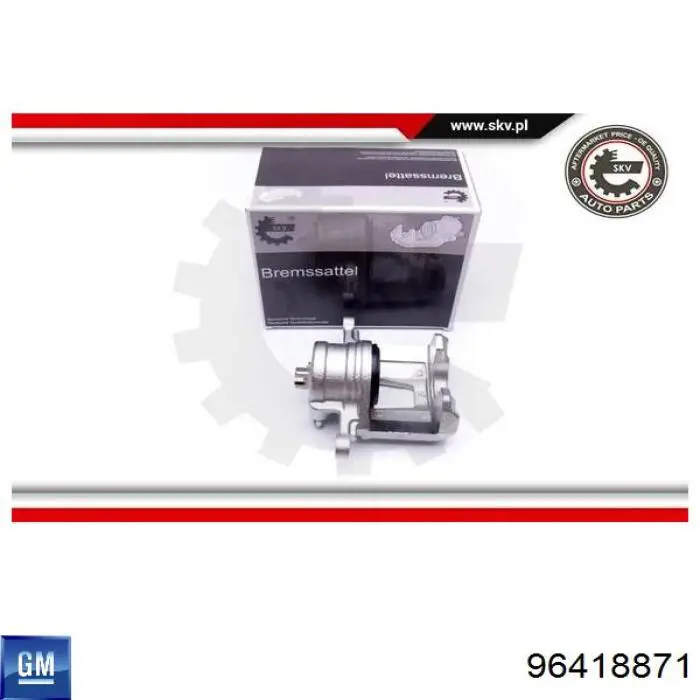 Zacisk hamulcowy przedni lewy General Motors 96418871 cena, od 58,21 USD