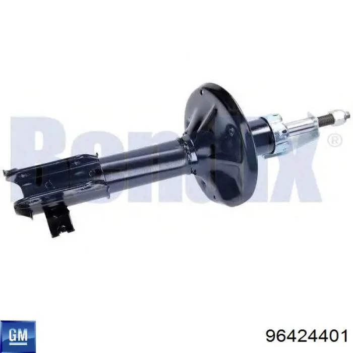 Do koszyka 96424401 General Motors Amortyzator przedni lewy
