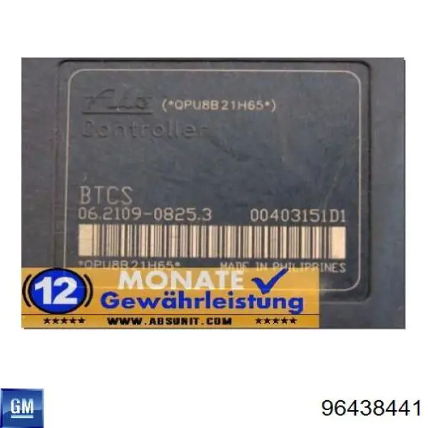 Sterownik ABS  hydrauliczny Chevrolet Lacetti sedana (J200) (2003 - 2013) cena, od 192,72 USD