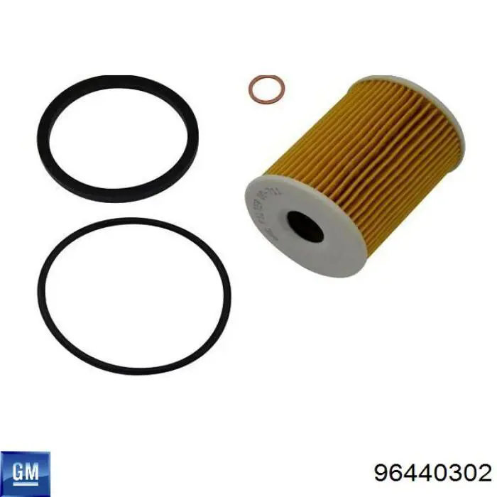 Filtr oleju General Motors 96440302 cena, od 9,62 USD