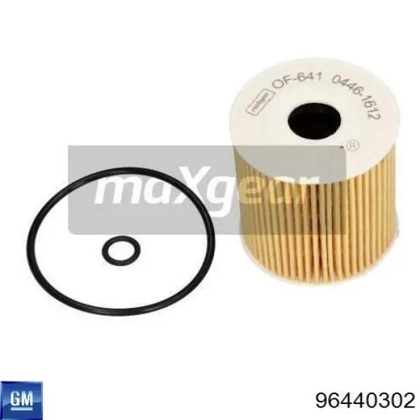Filtr oleju 96440302 General Motors