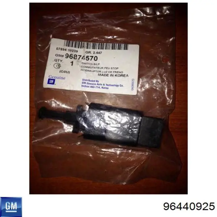 Czujnik włącznika świała stop General Motors 96440925 cena, od 13,80 USD