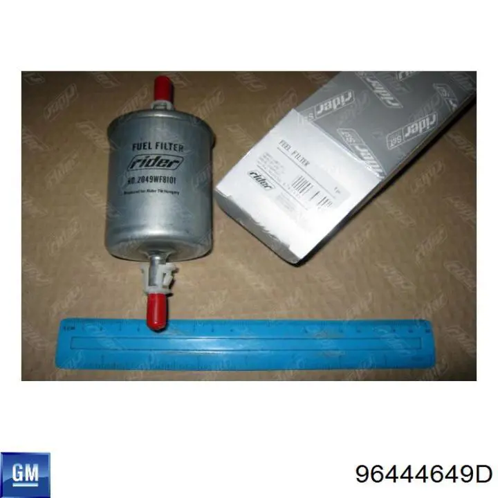Filtr paliwa General Motors 96444649D cena, od 9,05 USD