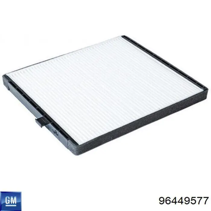 Filtr kabiny General Motors 96449577 cena, od 7,05 USD