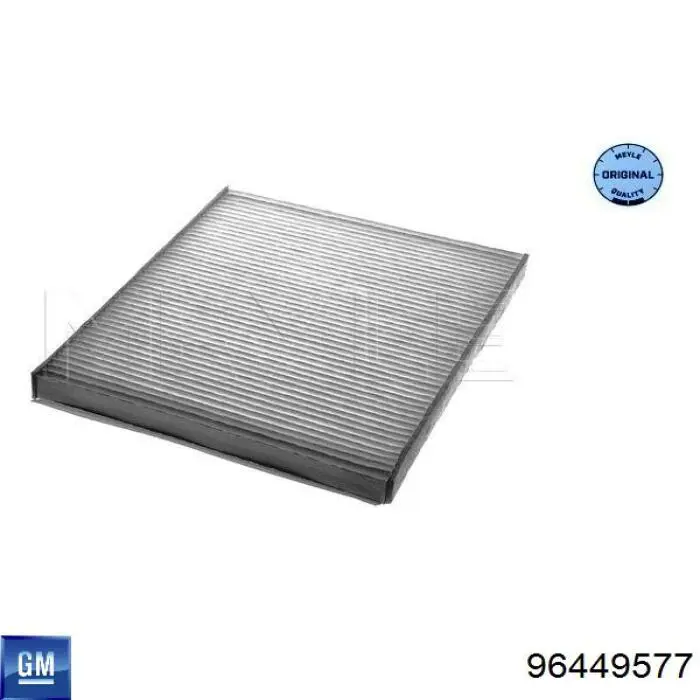 Do koszyka 96449577 General Motors Filtr kabiny