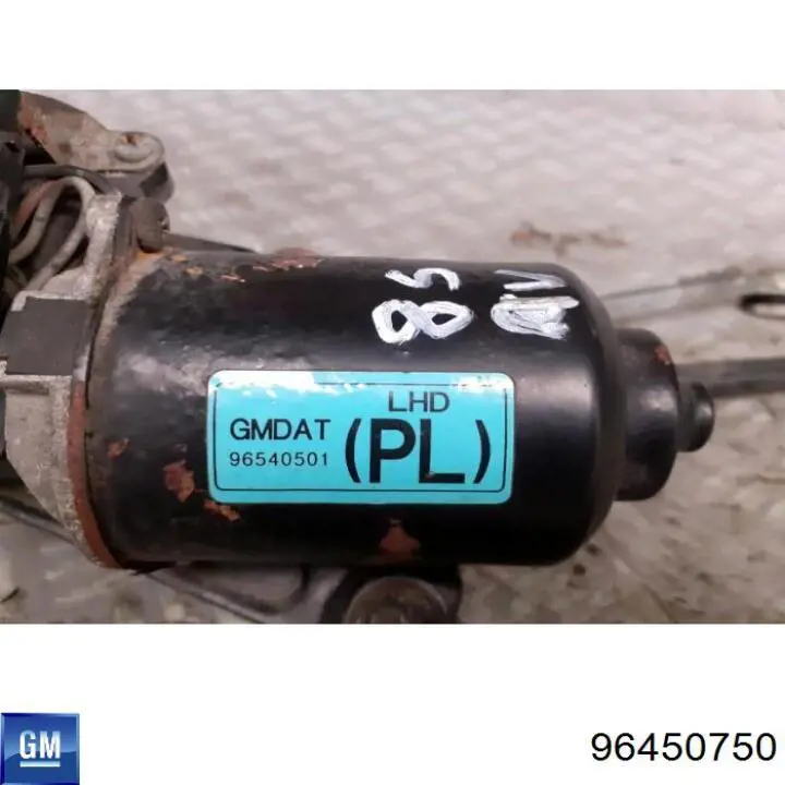 Do koszyka 96450750 General Motors Mechanizm wycieraczek