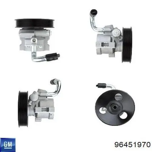 Pompa wspomagania hydraulicznego kierownicy General Motors 96451970 cena, od 113,35 USD