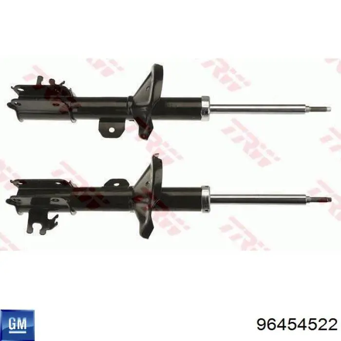 Do koszyka 96454522 General Motors Amortyzator przedni lewy