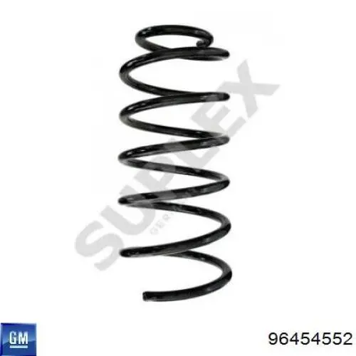 Do koszyka 96454552 General Motors Sprężyna przednia