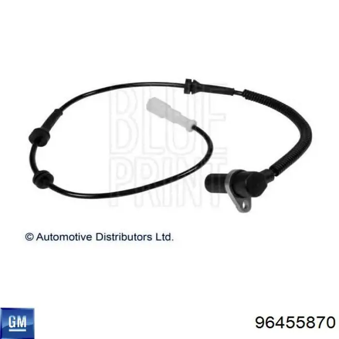 Do koszyka 96455870 General Motors Czujnik ABS przedni prawy