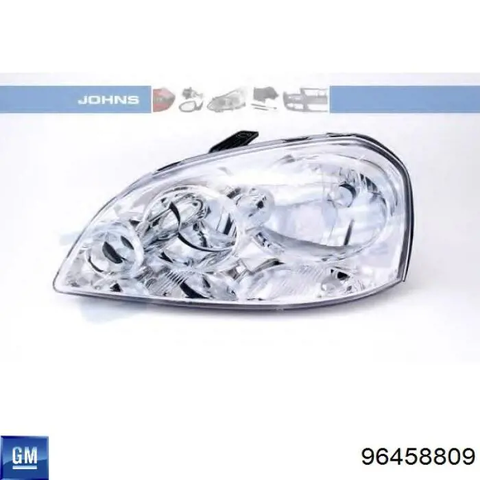 Reflektor lewy General Motors 96458809 cena, od 80,02 USD