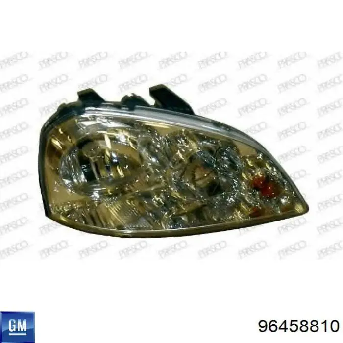 Reflektor prawy General Motors 96458810 cena, od 83,54 USD