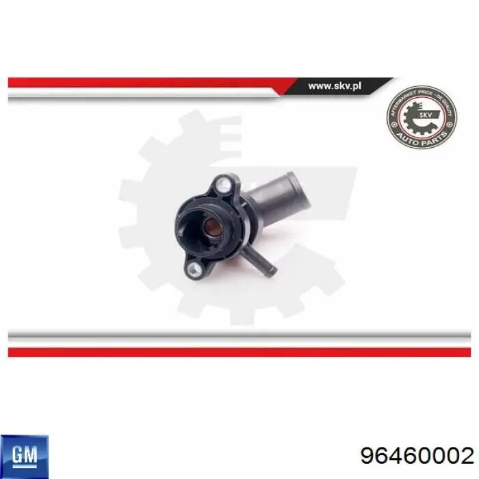 Do koszyka 96460002 General Motors Termostat