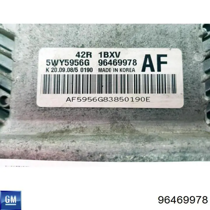 Sterownik silnika General Motors 96469978 cena, od 91,94 USD