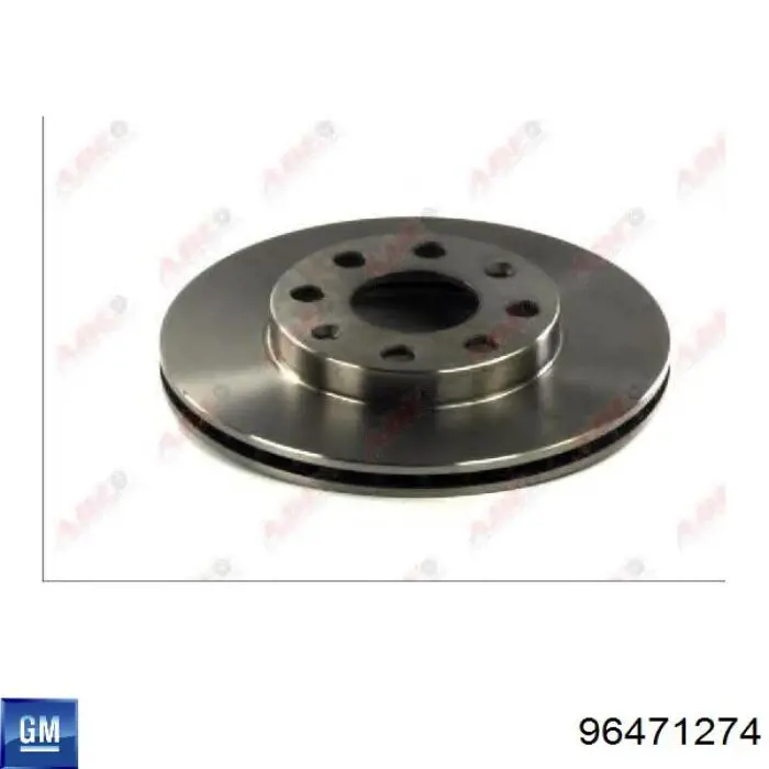 Tarcza hamulcowa przednia General Motors 96471274 cena, od 28,04 USD