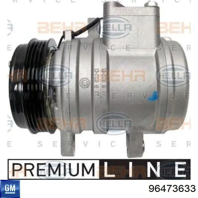 Do koszyka 96473633 General Motors Sprężarka klimatyzacji