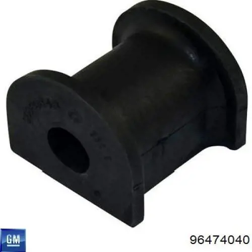 Do koszyka 96474040 General Motors Tuleja stabilizatora przedniego