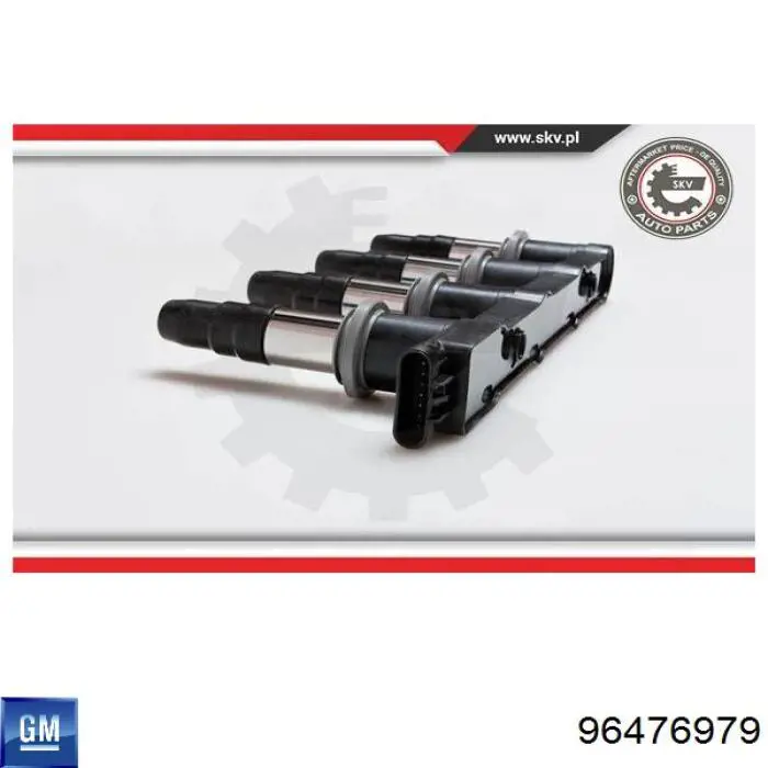 Do koszyka 96476979 General Motors Cewka zapłonowa