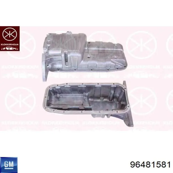 96481581 General Motors Miska olejowa silnika