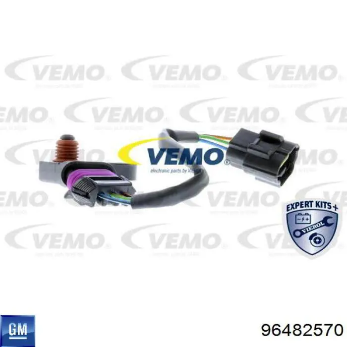 Do koszyka 96482570 General Motors Czujnik ciśnienia w kolektorze ssącym, MAP