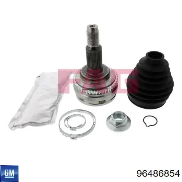 Przegub homokinetyczny przedni zewnętrzny General Motors 96486854 cena, od 39,01 USD
