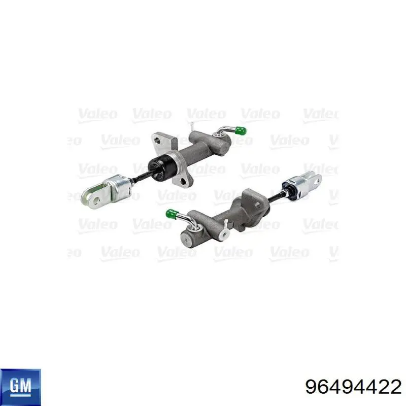 Do koszyka 96494422 General Motors Cylinder sprzęgła główny