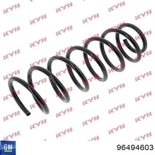 Sprężyna tylna General Motors 96494603 cena, od 34,25 USD