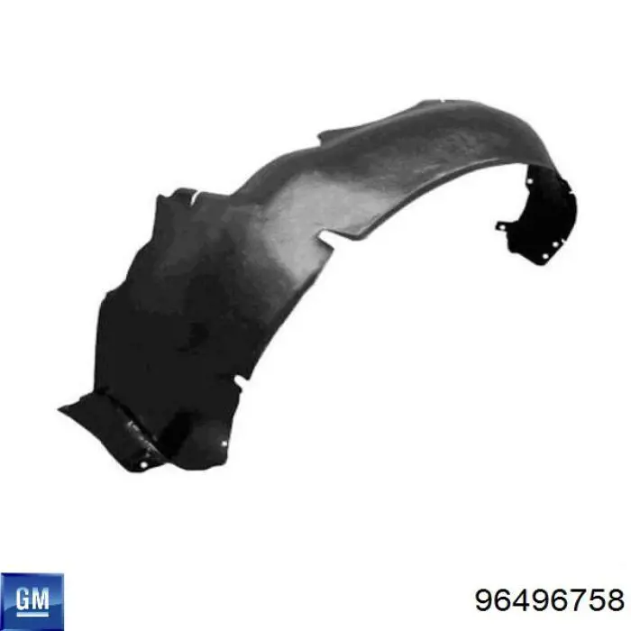 Nadkole błotnika przedniego prawe Chevrolet Aveo I hatchback (T200) (2003 - 2008) cena, od 17,35 USD
