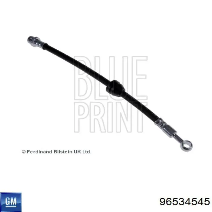 96534545 General Motors Przewód hamulcowy przedni