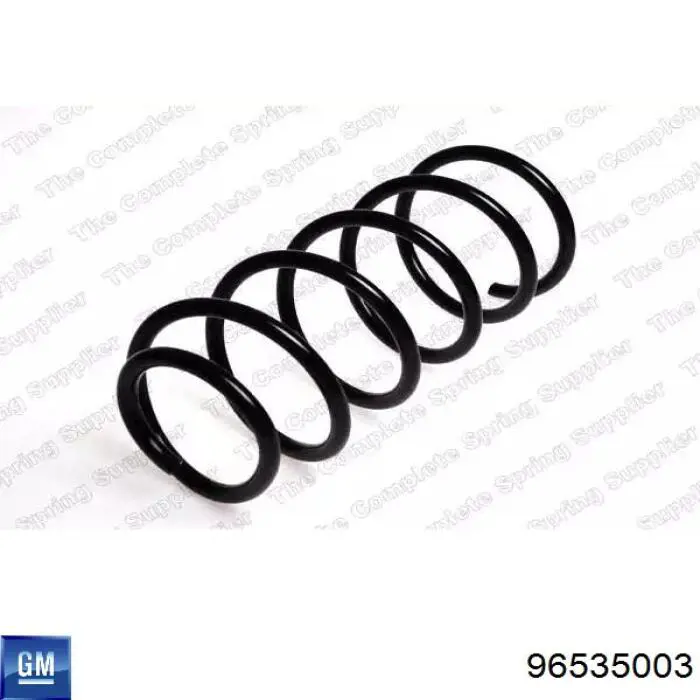 Do koszyka 96535003 General Motors Sprężyna przednia