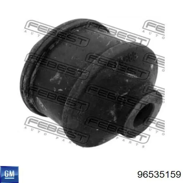 Do koszyka 96535159 General Motors Silentblock amortyzatora tylnego