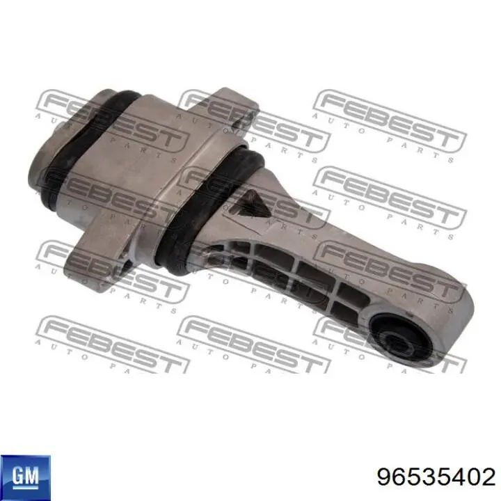 Poduszka (podpora) silnika tylna General Motors 96535402 cena, od 33,03 USD