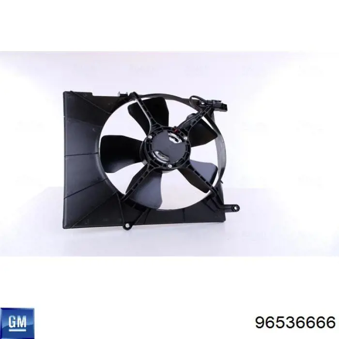 Dyfuzor chłodnicy, w komplecie z silnikiem i wirnikiem General Motors 96536666 cena, od 62,99 USD