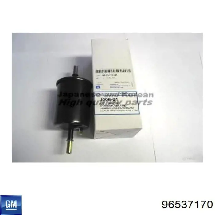 Do koszyka 96537170 General Motors Filtr paliwa