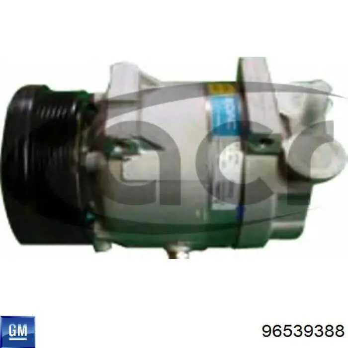 Sprężarka klimatyzacji General Motors 96539388 cena, od 219,63 USD