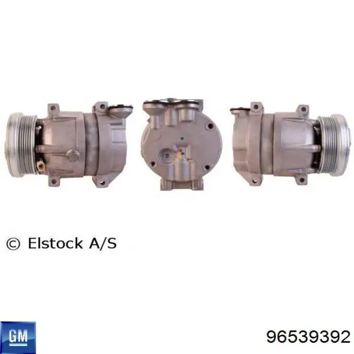 Sprężarka klimatyzacji 96539392 General Motors
