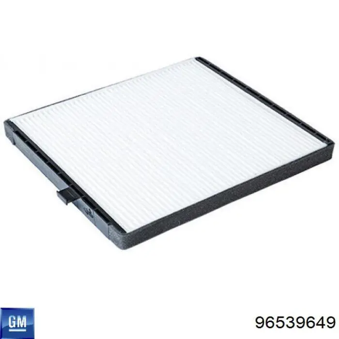 Filtr kabiny General Motors 96539649 cena, od 7,05 USD